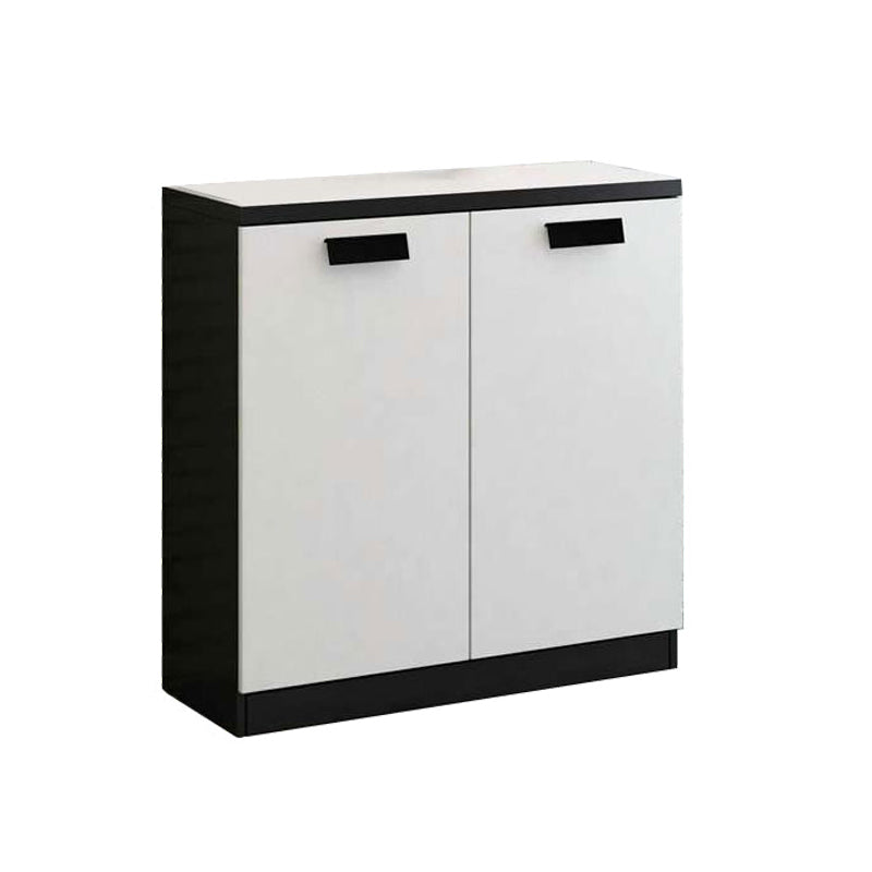 Wood Filing Cabinet Contemporary File Cabinet with Storage for Home or Office