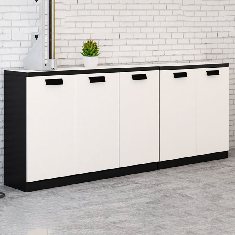 Wood Filing Cabinet Contemporary File Cabinet with Storage for Home or Office