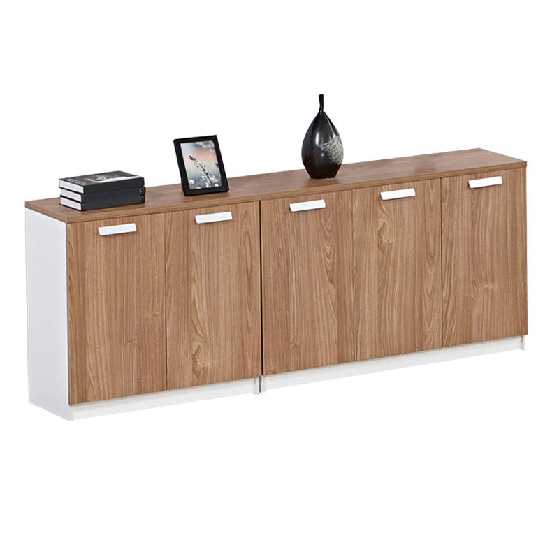 Wood Filing Cabinet Contemporary File Cabinet with Storage for Home or Office