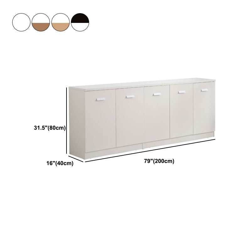 Wood Filing Cabinet Contemporary File Cabinet with Storage for Home or Office