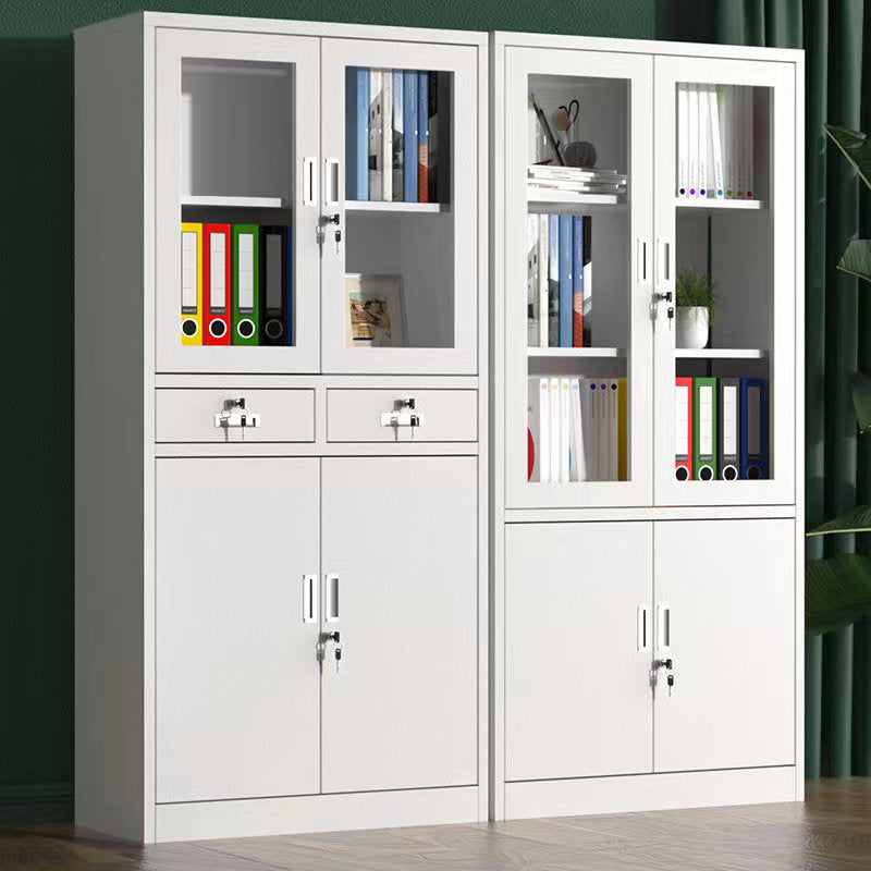 Vertical Filing Cabinet Fire-Resistant File Cabinet with Storage