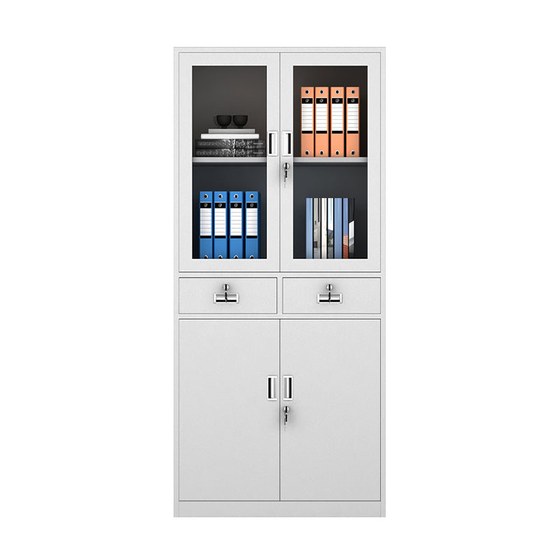 Vertical Filing Cabinet Fire-Resistant File Cabinet with Storage