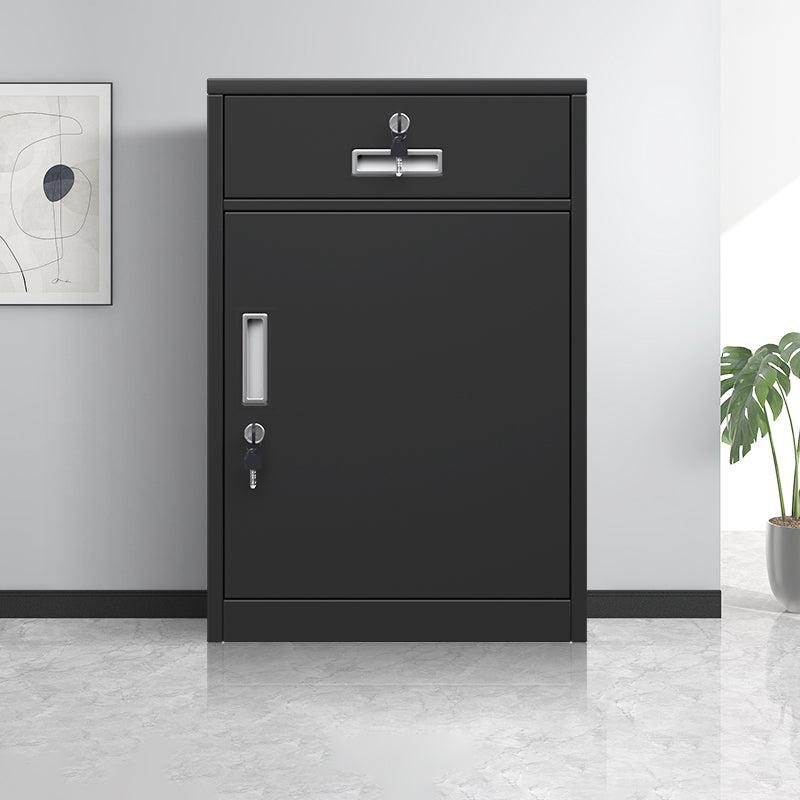 Vertical Filing Cabinet Contemporary Steel Fire-Resistant File Cabinet