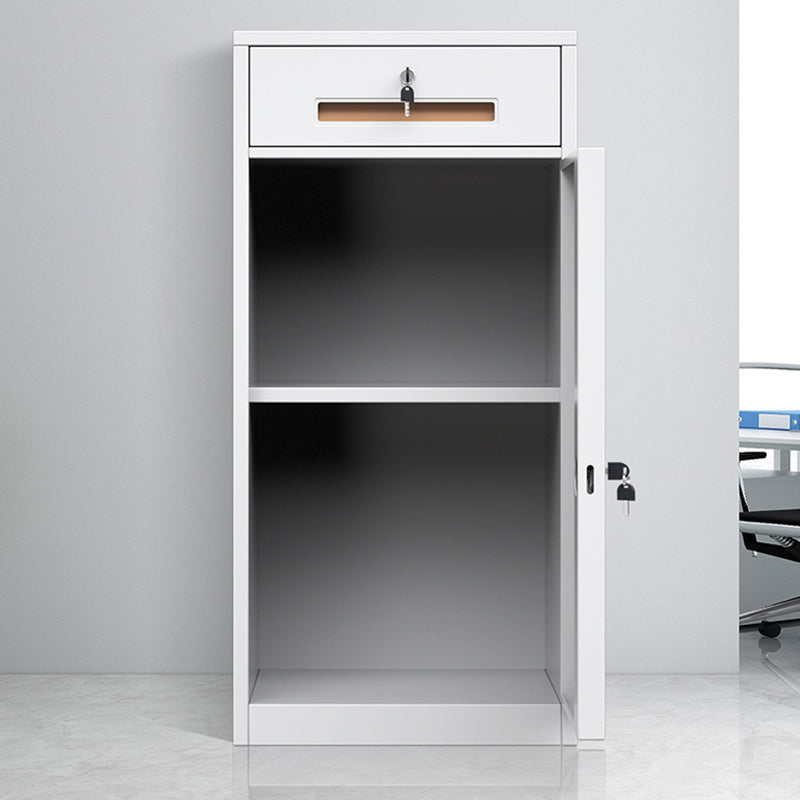 Vertical Filing Cabinet Contemporary Steel Fire-Resistant File Cabinet