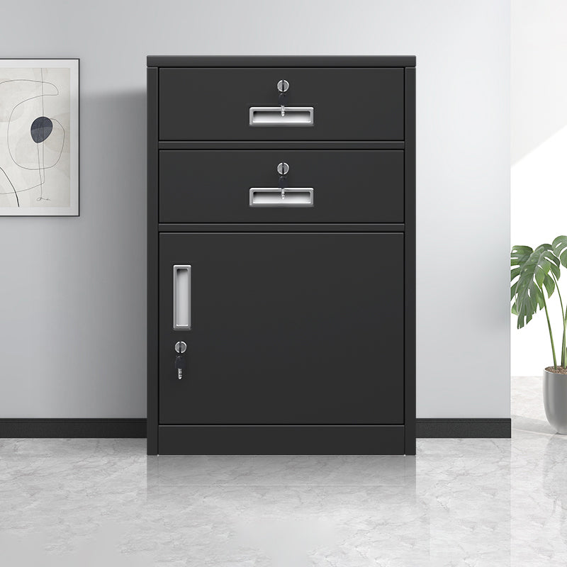 Vertical Filing Cabinet Contemporary Steel Fire-Resistant File Cabinet