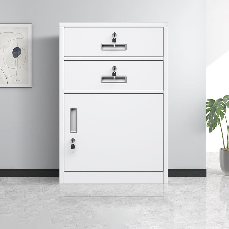 Vertical Filing Cabinet Contemporary Steel Fire-Resistant File Cabinet