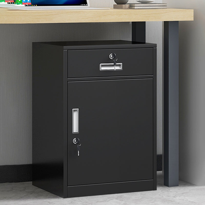 Vertical Filing Cabinet Contemporary Steel Fire-Resistant File Cabinet