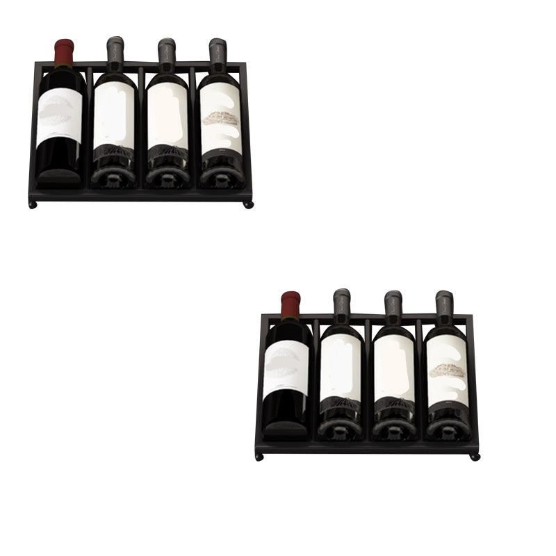 Modern Tabletop or Countertop Free-Stand Wine Rack Kit Metal Wine Racks