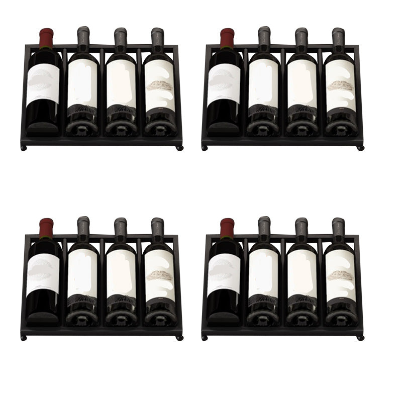 Modern Tabletop or Countertop Free-Stand Wine Rack Kit Metal Wine Racks