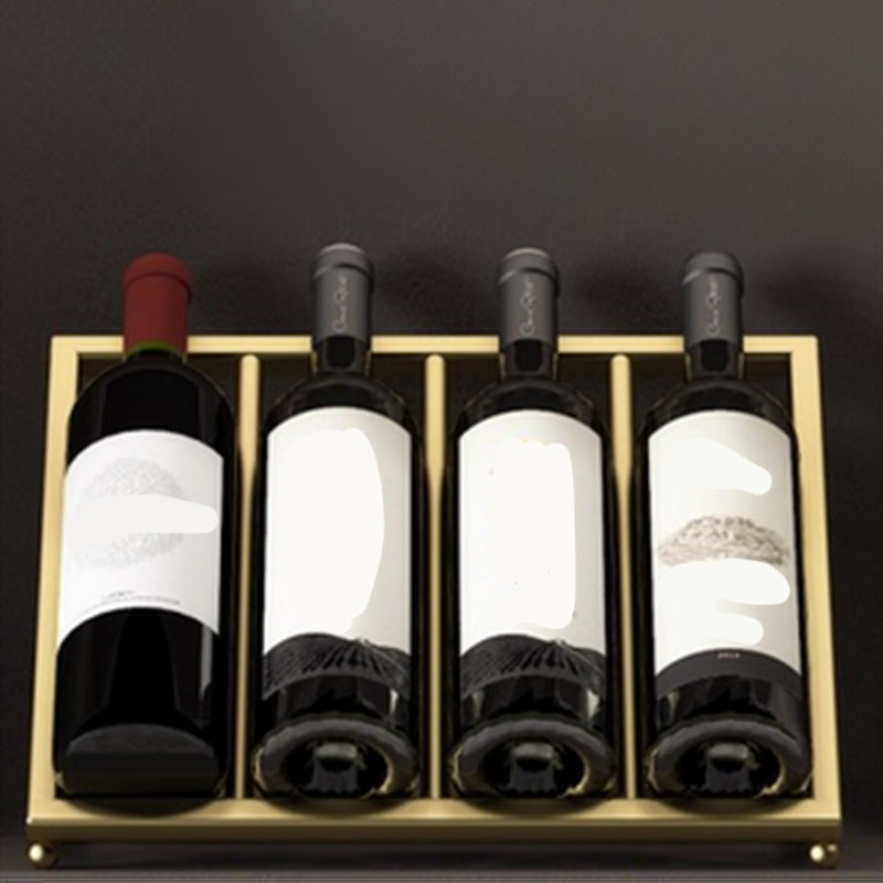 Modern Tabletop or Countertop Free-Stand Wine Rack Kit Metal Wine Racks