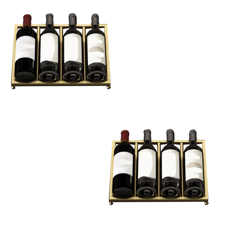 Modern Tabletop or Countertop Free-Stand Wine Rack Kit Metal Wine Racks