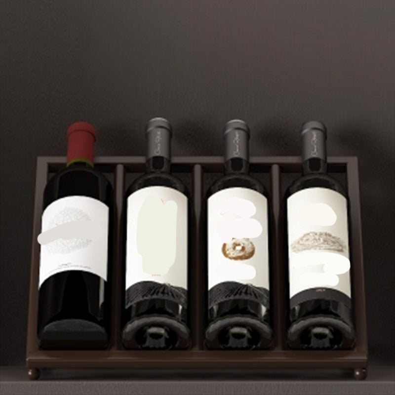 Modern Tabletop or Countertop Free-Stand Wine Rack Kit Metal Wine Racks