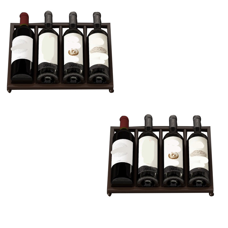 Modern Tabletop or Countertop Free-Stand Wine Rack Kit Metal Wine Racks