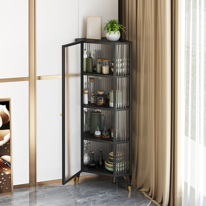 Modern Cabinet Multi-shelf Display Buffet Cabinet with Door for Living Room