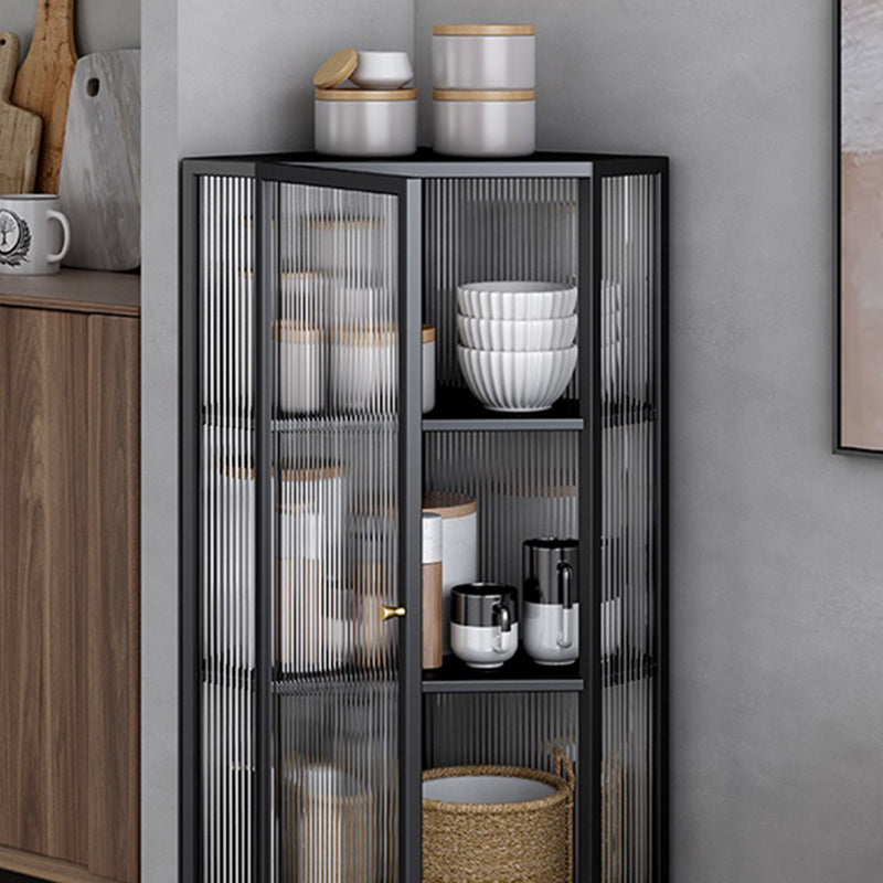 Modern Cabinet Multi-shelf Display Buffet Cabinet with Door for Living Room