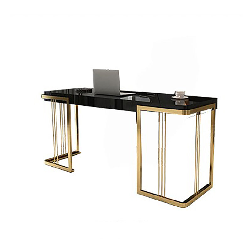 Artificial Wood Writing Desk Rectangular Sled Office Desk for Office