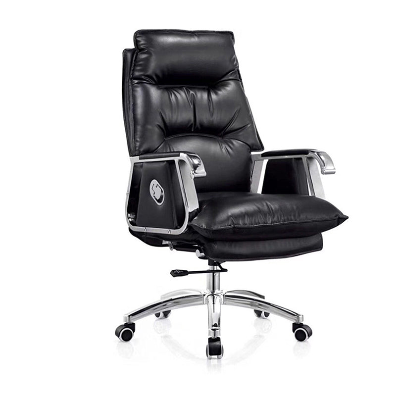 High Back Executive Swivel Office Chair Faux Leather Office Chair