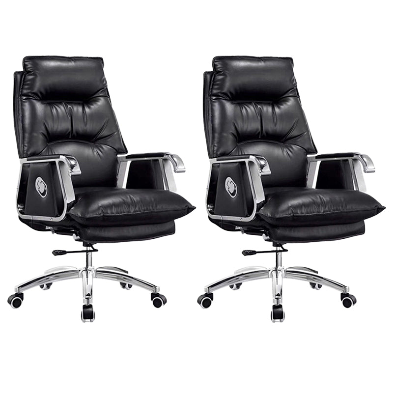 High Back Executive Swivel Office Chair Faux Leather Office Chair