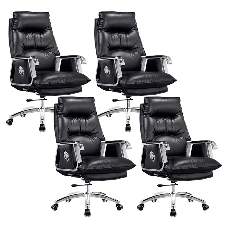 High Back Executive Swivel Office Chair Faux Leather Office Chair