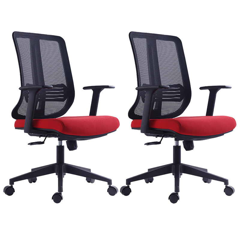 Contemporary Chair Adjustable Arms Adjustable Seat Height Swive Office Chair