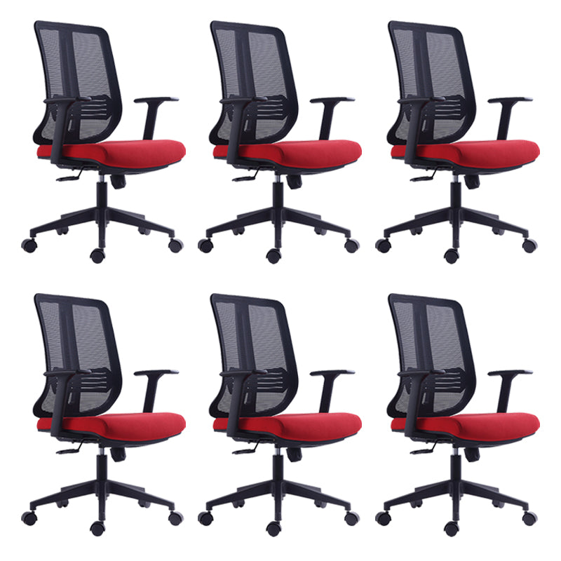 Contemporary Chair Adjustable Arms Adjustable Seat Height Swive Office Chair