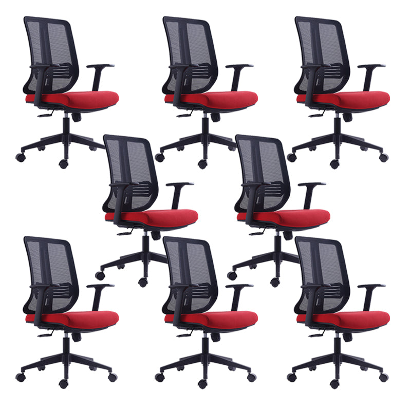 Contemporary Chair Adjustable Arms Adjustable Seat Height Swive Office Chair