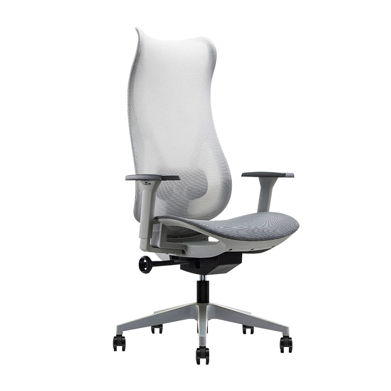 Contemporary Arm Chair Adjustable Arms Adjustable Seat Height Swive Office Chair