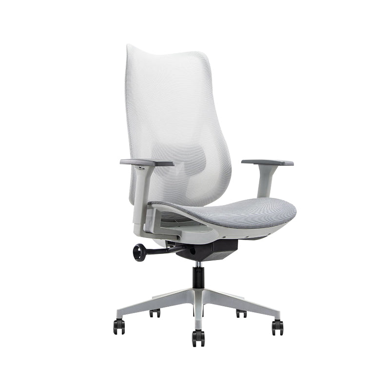 Contemporary Arm Chair Adjustable Arms Adjustable Seat Height Swive Office Chair