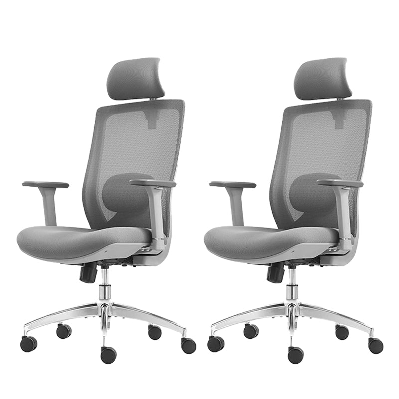 Ergonomic Adjustable Executive Office Chair Breathable AirGrid  with Headrest Chair