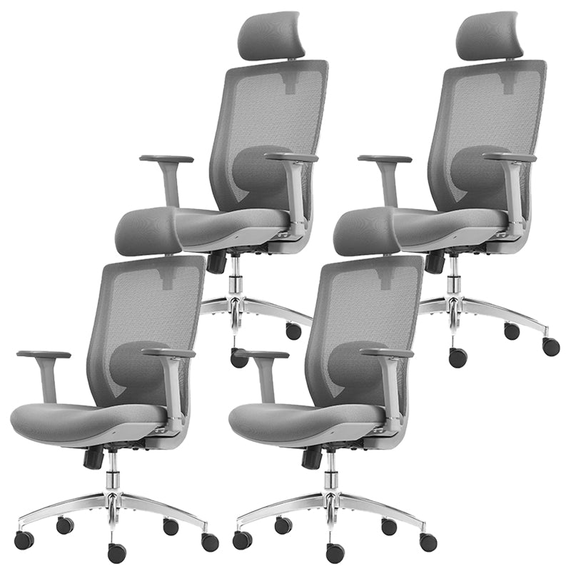 Ergonomic Adjustable Executive Office Chair Breathable AirGrid  with Headrest Chair