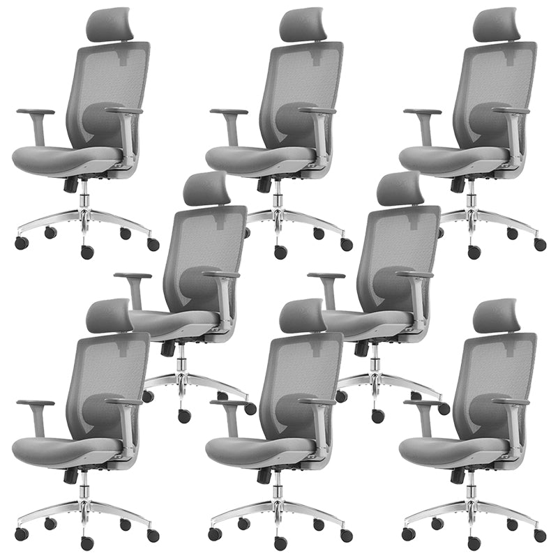 Ergonomic Adjustable Executive Office Chair Breathable AirGrid  with Headrest Chair