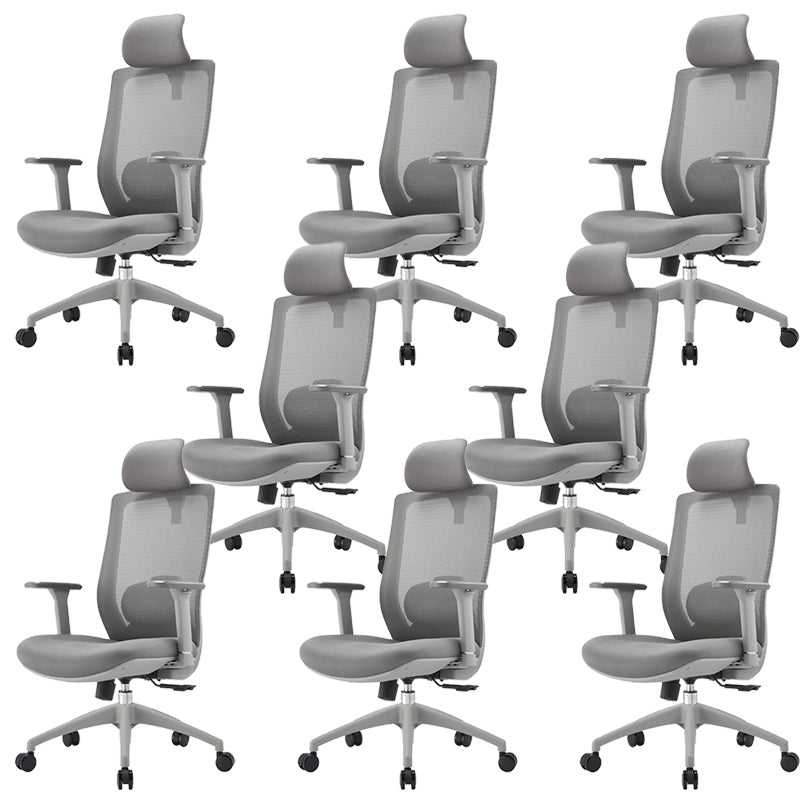 Ergonomic Adjustable Executive Office Chair Breathable AirGrid  with Headrest Chair