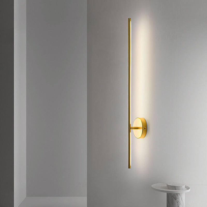 1-Light Linear Wall Light Sconces Modern Metal Sconce Light Fixtures