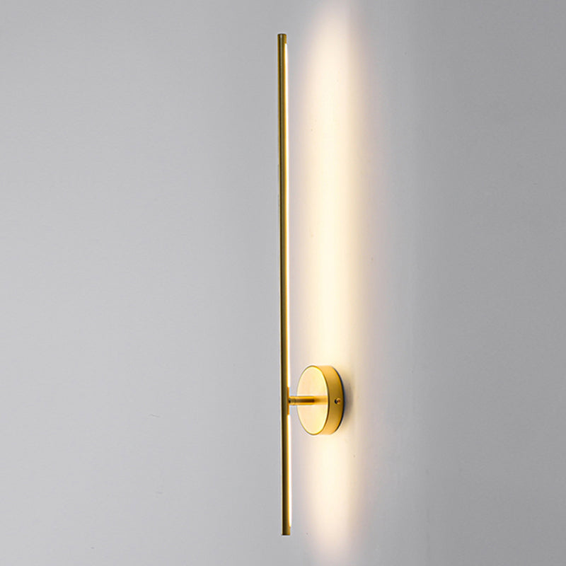 1-Light Linear Wall Light Sconces Modern Metal Sconce Light Fixtures