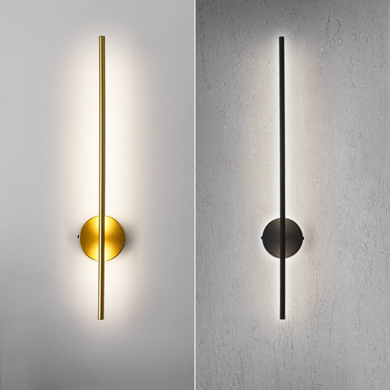 1-Light Linear Wall Light Sconces Modern Metal Sconce Light Fixtures