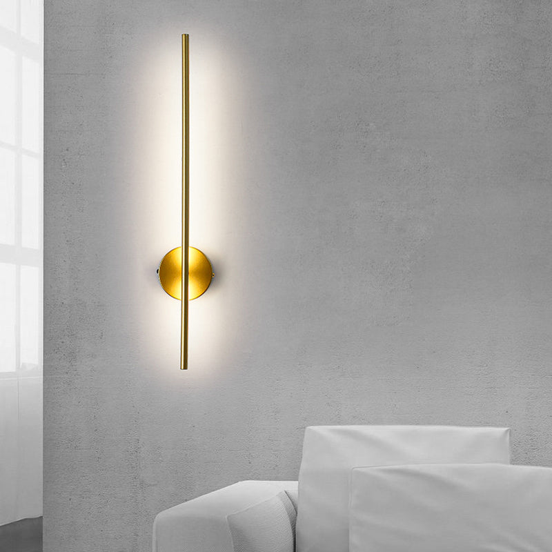 1-Light Linear Wall Light Sconces Modern Metal Sconce Light Fixtures