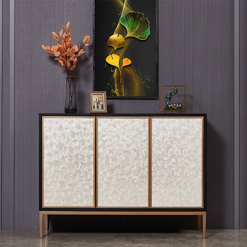 Contemporary Style Sideboard Wood Sideboard Buffet for Kitchen