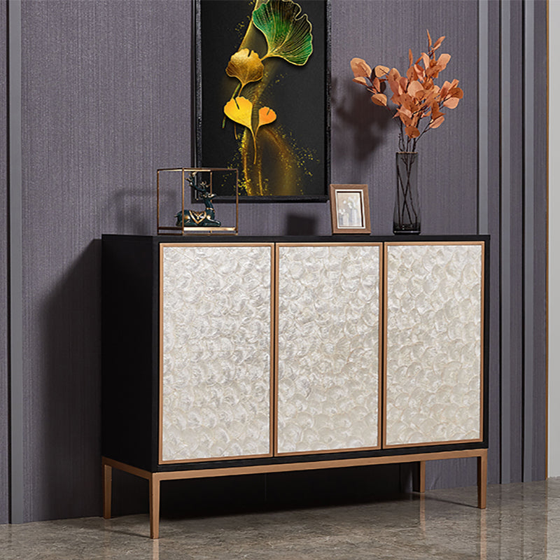 Contemporary Style Sideboard Wood Sideboard Buffet for Kitchen