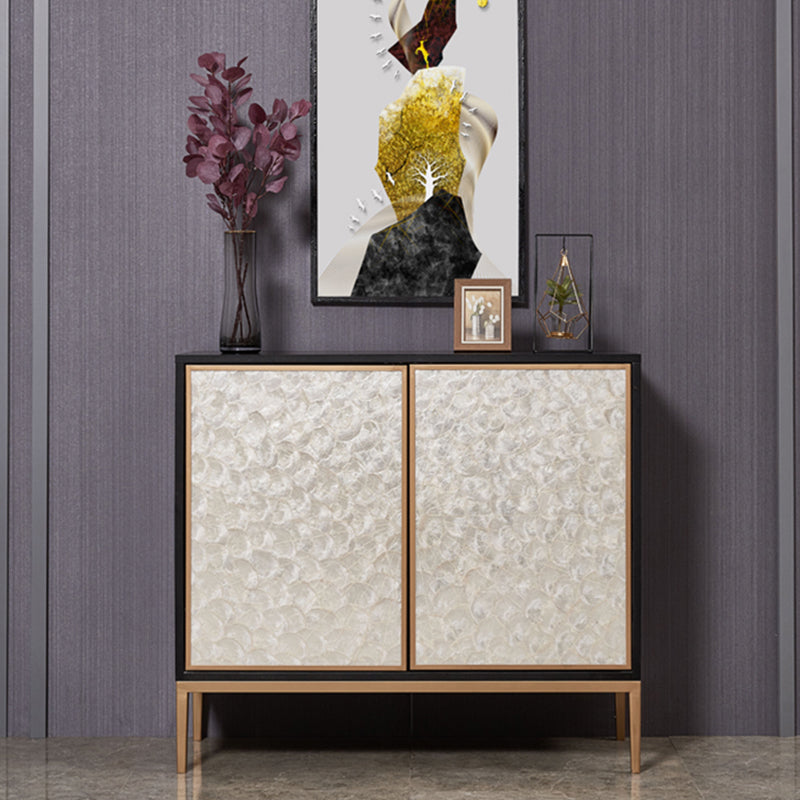 Contemporary Style Sideboard Wood Sideboard Buffet for Kitchen