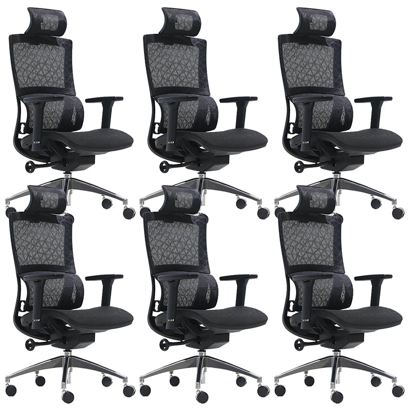 Contemporary Chair Adjustable Seat Height Ergonomic Swivel Office Chair