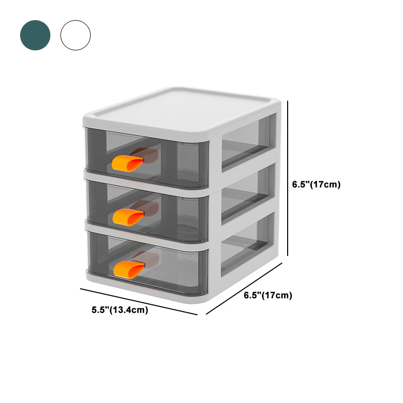 Contemporary Cabinet Plastic with Drawers Vertical File Cabinet for Home Office