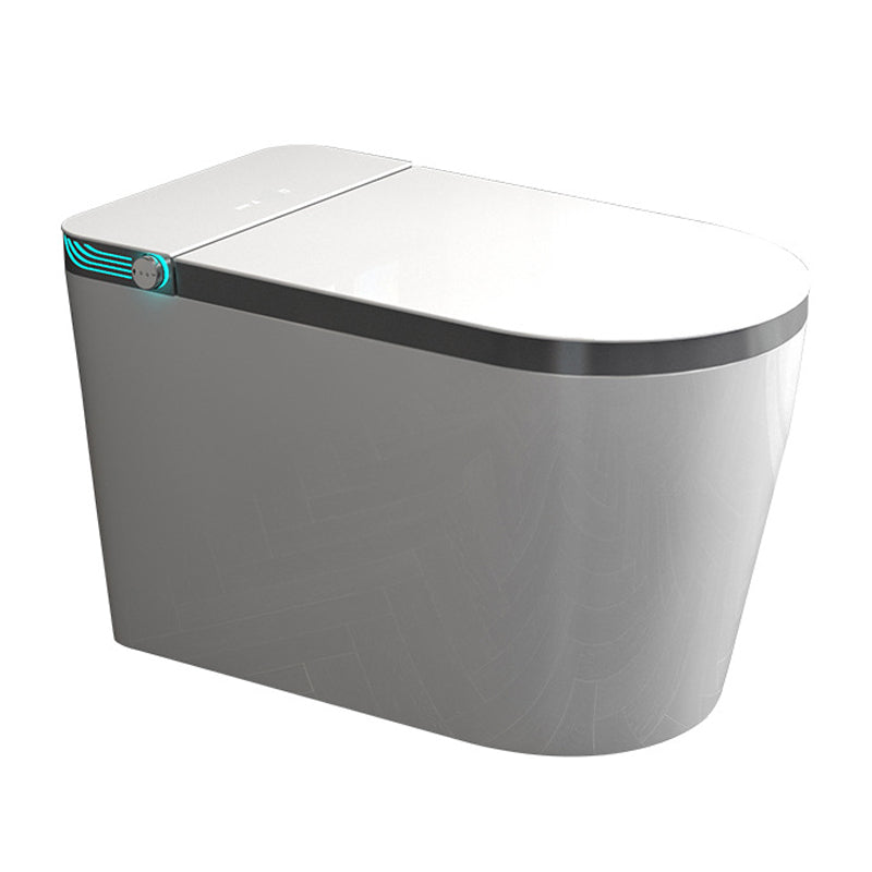 Heated Seat Modern Toilet Concealed Tank One-Piece Flush Toilet with Slow Close Seat