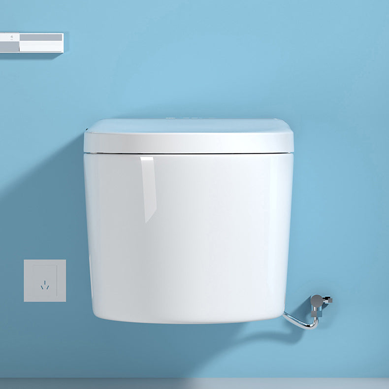 All-In-One Wall Mount Toilet Porcelain Contemporary Toilet Bowl