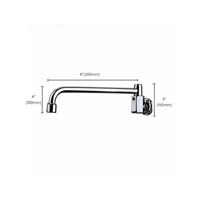 1-Hole Faucet Touchless Single Level Low Profile Pot Filler Kitchen Faucet