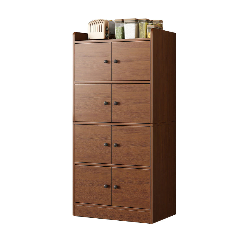 Engineered Wood Buffet Server Contemporary Dining Server for Dining Room