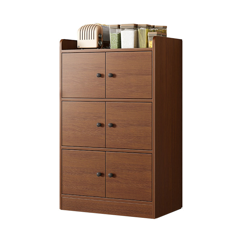 Engineered Wood Buffet Server Contemporary Dining Server for Dining Room