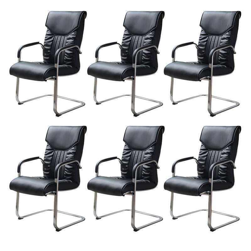 22" Wide Contemporary Executive Chair No Wheels Managers Chair