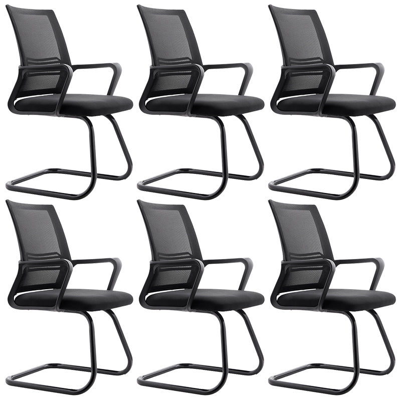 Contemporary Office Chair Mesh Computer Chair Ergonomic Mid Back Chair