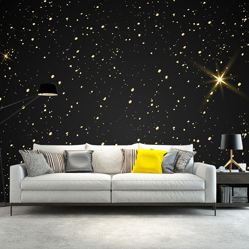 Decorative Illustration Mural Wallpaper Starry Sky Indoor Wall Mural