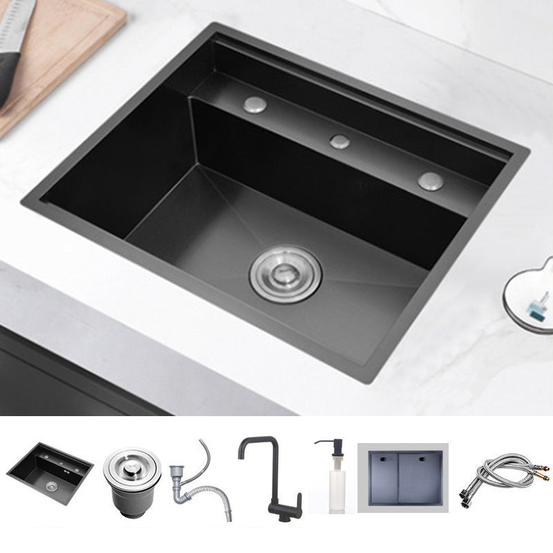 Stainless Steel Sink for Kitchen Drop-In Kitchen Sink with Soap Dispenser